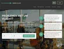 Tablet Screenshot of greenclaim.nl